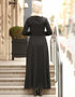 Ruffled Abaya with Belt for Women in Dubai and America